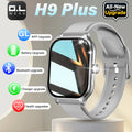 LAXASFIT New H9 Promax Smart Watch Dial to Answer Calls Calorie Tracking Heart Rate Oximetry Monitoring Bluetooth Smartwatch