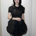 Summer Japanese Lolita Sweet Girls Short - sleeved Tops - View 2 | SAMAG
