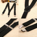 6 Colors Children Belt Baby Boys Girls Tuxedo Suit Jeans Suspenders Clip-on Y-Back Braces Belt Elastic Kids Adjustable