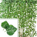 Artificial Plants Home Decor Green Silk Hanging vines Fake Leaf Garland Leaves Diy For Wedding Party Room Garden Decoration