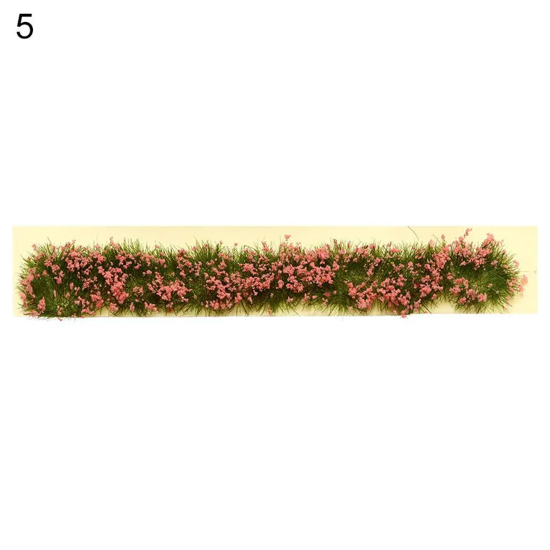 DIY Miniature Garden Decor Durable Static Scenery Model Landscape Wargame Grass Tufts Building Layout Sand Table Flower Cluster