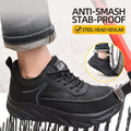 Wide Toe Work Safety Shoes Men Indestructible Steel Toe Shoes Breathable Security Work Sneakers Protective Safety Boots