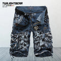 Summer Camouflage Men's Cargo Shorts Pure Cotton Half | SAMAG