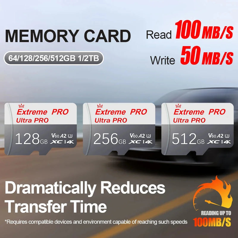 Mini SD Card 16GB 32GB Class 10 Memory Card High Speed Micro flash SD Card 64GB for Phones/Tablet/Camera 256GB Mini TF Card