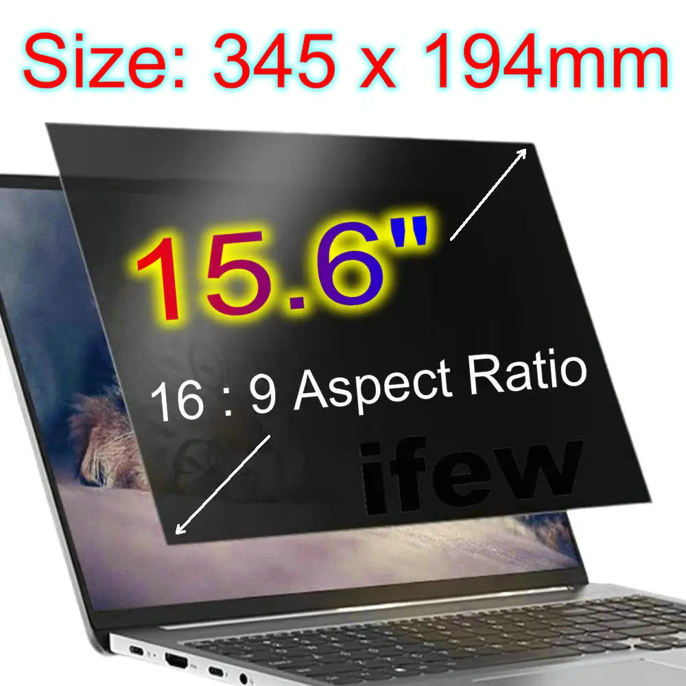 14" 15.6" 15 6 Inch Laptop Privacy Screen Protector 14 15.6 Inch Anti Spy Protector Anti-spy Film for Laptop Computer Monitor