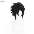 High Quality Anime L.Lawliet Cosplay Wig L Cosplay Short Black Fluffy Heat Resistant Synthetic Hair Halloween Party Wigs +WigCap