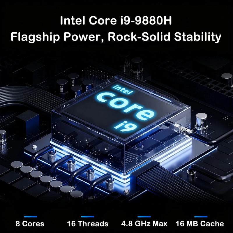 Inflexible Sturdy 15.6" Portable Laptop Windows11 Notebook 32GB DDR4 2TB SSD Pc Gamer Office Computer Intel 4405U