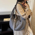 New Comfortable and Versatile Texture Hobo Bags Women Crossbody Bags Large Capacity Lightweight Casual Storage Bags Fashionable
