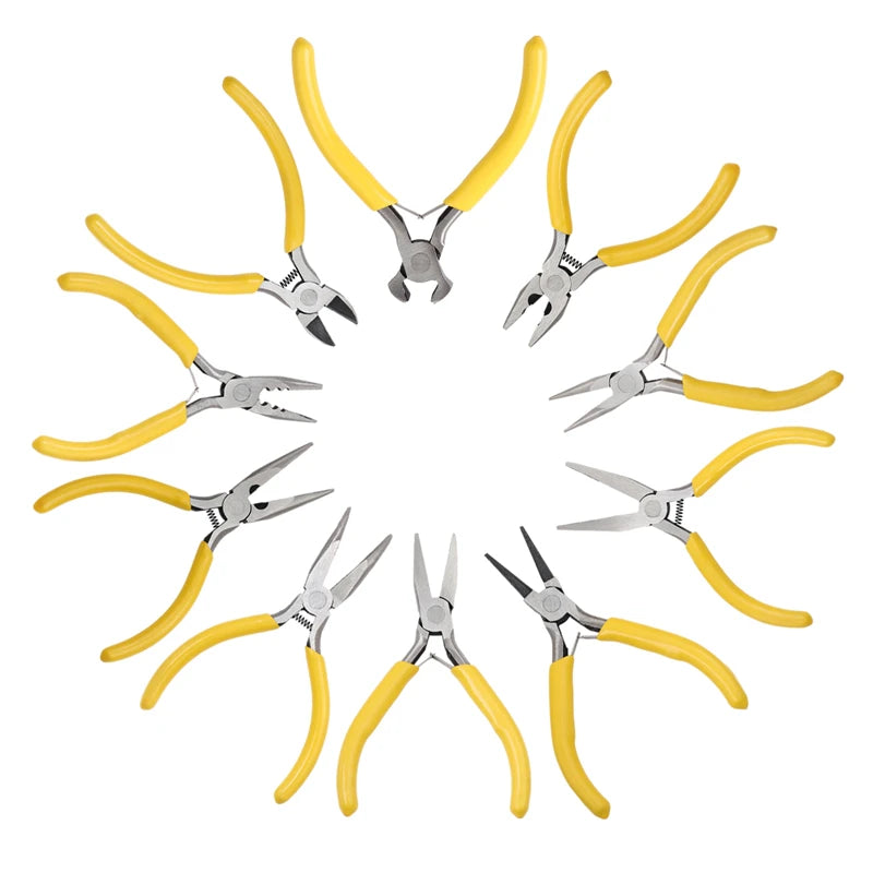 Multifunctional Hand Tools Jewelry Pliers with round Nose End - Cutting Wire Tool for DIY Handmade Jewelry Making Accessories