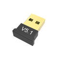 USB Bluetooth 5.1 Adapter Transmitter Receiver Bluetooth Audio Bluetooth Dongle Wireless USB Adapter for Computer PC Laptop