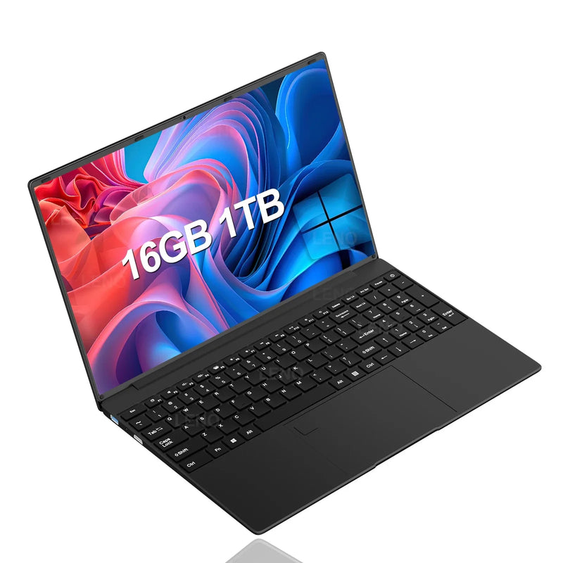 2026 15.6 Inch Ultra Slim Laptop Windows 11 Intel Core i9 9900 32GB RAM 2TB SSD 1920x1080 HD Gaming Gamer Office Plus Gift