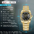 2026 New PAGANI DESIGN DD36 Mens Mechanical Watches Gold Luxury Automatic Watch For Men AR Sapphire Mirror Waterproof Gift Clock
