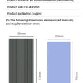 TEUCER M2 2280 Solid State Hard Disk Aluminum Radiator M.2 SSD Heatsink with Thermal Silicone Pad For PS5/PC/Laptop Cooling