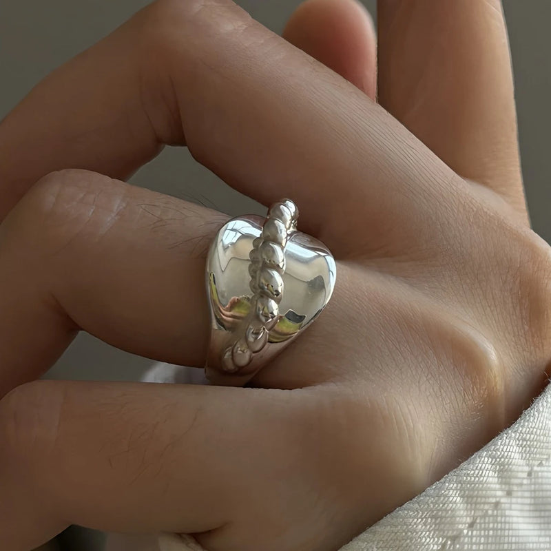 VENTFILLE 925 Sterling Silver Bow Tie Open Finger Ring For Women Gift Cute Design Fashion Jewelry Gift Wholesale