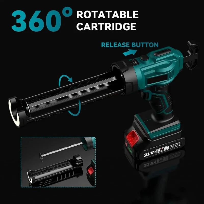 Zten Electric Caulking Gun For Makita 21V Battery Cordless Silicone Seal Sealant Tool for Filling, Sealing - View 4 | SAMAG