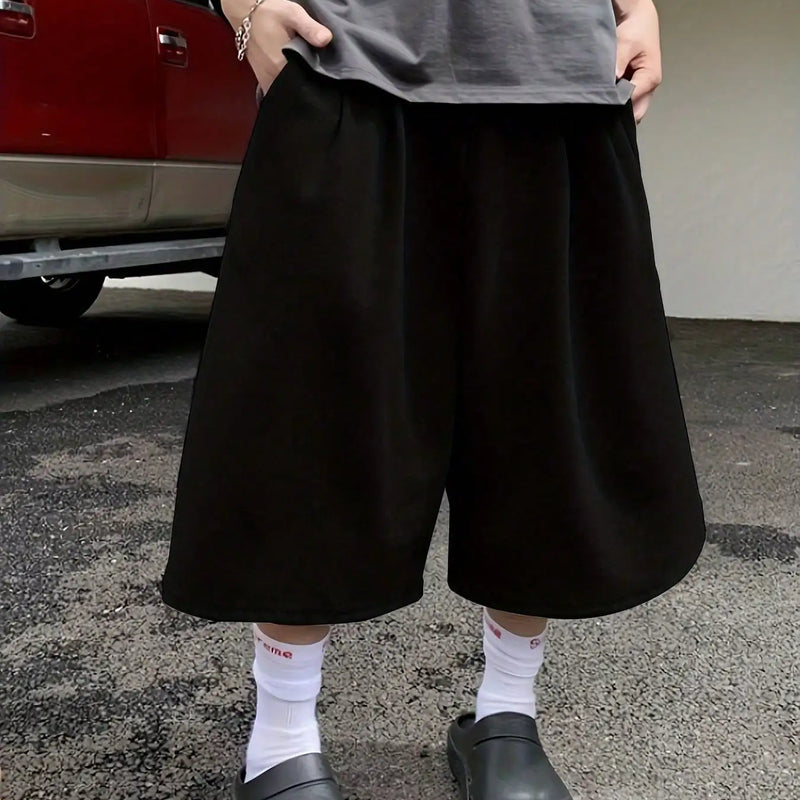 Men's Loose Street Style 7/8 Length Shorts Summer Casual | SAMAG