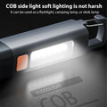 LED XPE Mini Portable Torch Super Bright COB Side Lights Zoomable Waterproof Outdoor Fishing Hunting Camping Flashlight