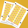 Custom Name Stickers for Water Bottles & School Supplies - Personalized Durable Labels with Colors, Waterproof & Eco-Friendly