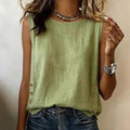 Fashion Elegant Tops Shirt Summer New Women's Round Neck - View 2 | SAMAG