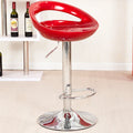 Bar stools set of 2, upholstered bar stool with backrest, height-adjustable , counter stool for kitchen, dining room