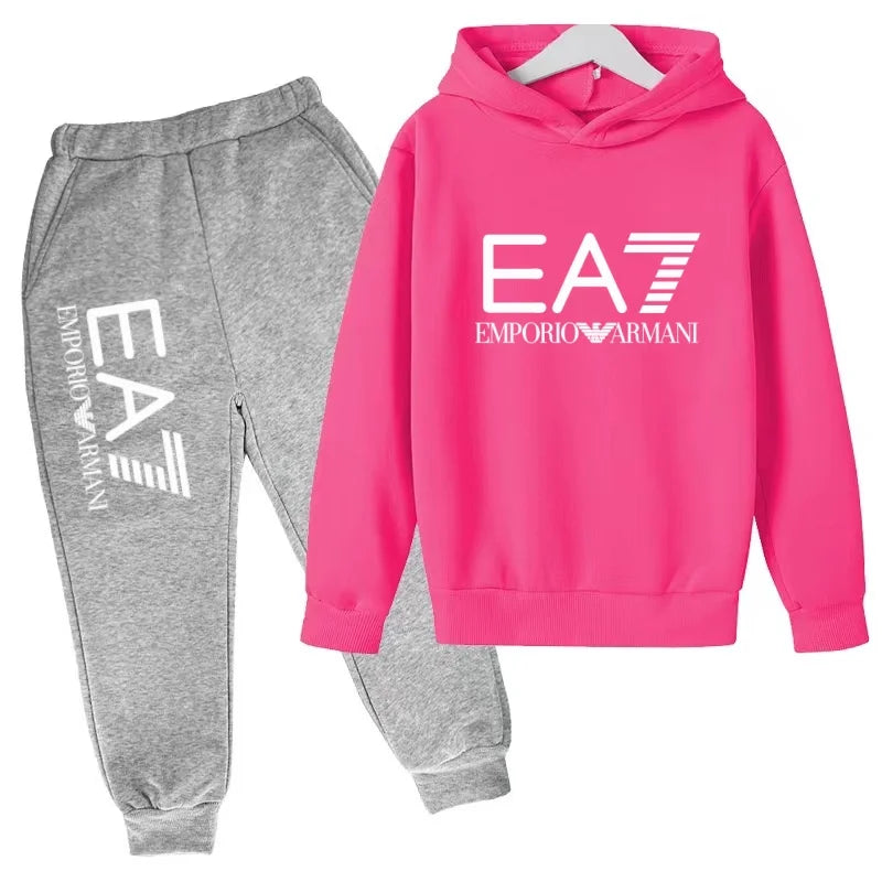 Kids Autumn Winter Hoodie Boy Girl 3-12Yrs Letter Print | SAMAG