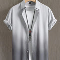 Men's Shirt Gradient Design Graphic 3D Print Summer | SAMAG