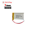 3.7V Lipo Battery Ph2.0 Plug Rechargeable Lithium Battery 3.7V For PS4 Humidifiers GPS Navigation  Bluetooth Speaker MP3 MP4