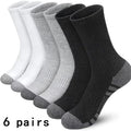 6 Pairs of MEN'S Sports Socks, Sweat Absorbing | SAMAG