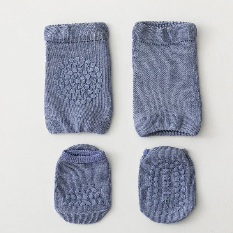 1 Set Baby Socks and Kneepads Non - Slip Children Boys - View 8 | SAMAG