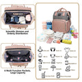 Mommy Bag Lightweight Portable Folding Crib Bed Large-capacity Travel Maternity Bags Baby Backpack Female Mommy Outting Bag
