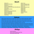 3pcs Meat Grinder Plastic Gear Mincer Pinion Screw Coupling Spare Parts for Zelmer 586 886 KM1500 Bosch MFW3540 Philips HR2725