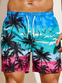 Men's Loose Beach Shorts Drawstring Quick Dry Coconut | SAMAG