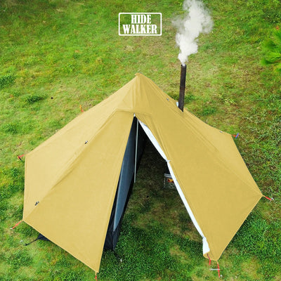 Lightweight Pyramid Tent Fly with Chimney Hole Teepee | SAMAG