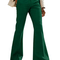 Men's Linen Flare Suit Pants Retro High Waist Slim Fit - View 17 | SAMAG