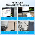 Vention USB WiFi 6 Adapter 5G/2.4G 900Mbps Wireless Bluetooth Receiver Antenna Network Card Dongle for - Visuel 2 | SAMAG