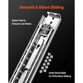SucceBuy 1 Pair Full Extension Drawer Slides 500lbs Load | SAMAG