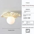 Modern Green Petals Wall Lamps Hallway AisleBalcony Porch Stair Ceiling Light wall Sconce Bedroom Study Decor Wall Lamps