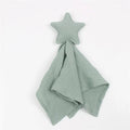 Baby Security Blanket Soft Cotton Muslin Comforter for Newborn Infant Sleeping Snuggle Toy Stuffed Animal Soothe Appease Towel