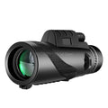 80X100 High-definition High Magnification Monocular Telescope 50000M Telescope Remote Zoom Tripod Phone Holder Outdoor Hunting