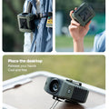 Mini 8000mAh Travel Wearable Waist Fan Camping Outdoor Rechargeable Cooling Fan With Night Light and Power Bank Air Circulator