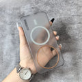 Fashion Translucent Frosted PC Magnetic Charging Phone Cover For Honor Magic8 8Pro 8Lite X70 X9D 5G Shockproof Protect Slim Case