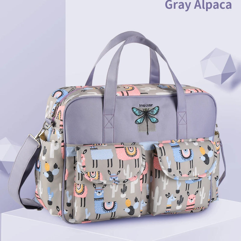 New Style Waterproof Diaper Bag Large Capacity Messenger Travel Bag Multifunctional Maternity Mother Baby Stroller Bags