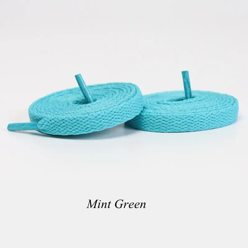 1pair Flat Shoelaces Classic Shoe Laces Fit Fashion Solid Sports Shoelace Casual Unisex Shoe Strings Shoe Accessories