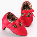 Spring and Autumn Girl Baby Anti slip Children's Shoes Girl Baby Beautiful Bow High Heels Girl Baby High Heels