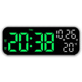 Digital Alarm Clock Temperature and Date Week Display Night Mode Table Clock Voice Control 12/24H Electronic LED Alarm Clocks