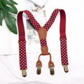 Elastic for Kids Suspenders Y - back 4 Clips Adjustable Trouser Braces Belt for Children Party Fashion - Visuel 16 | SAMAG