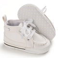 VALEN SINA New Baby Shoes White Christening Baptismal Moccasins Infant Boys Girls Slip-On Peas Shoes Walking Shoes
