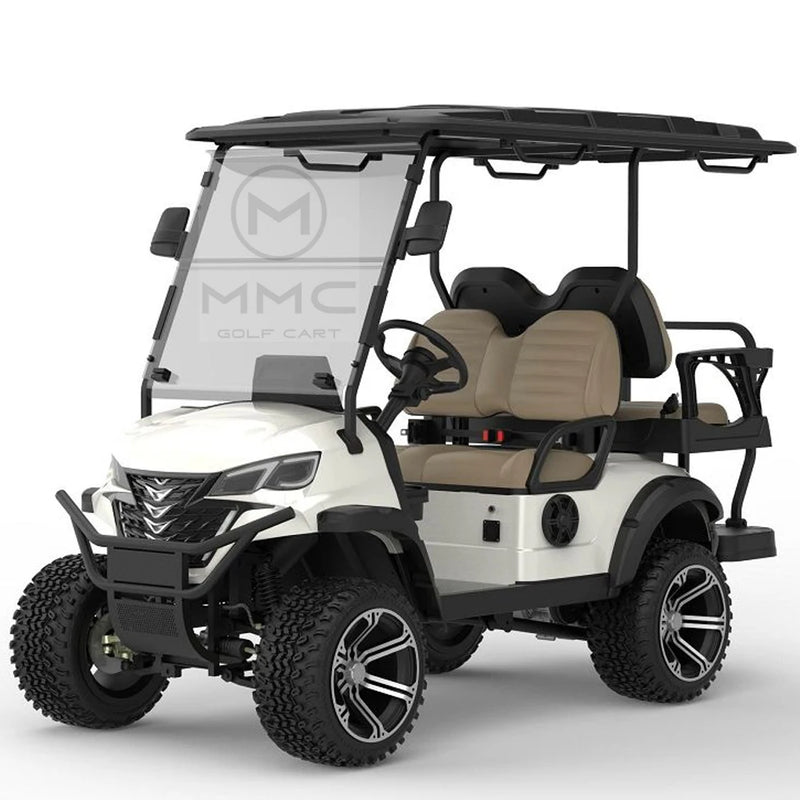 4WD Customized Color Street Legal 2 4 6 8 Passenger 48/60/72V 4000/5000/7000W CE Electric UTV Golf Cart For Sale