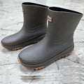 Men's Workwear Style Anti-Slip Waterproof Rubber Boots High-Quality Flat Bottomed for Outdoor Work Commuting Fishing Kitchen Rai