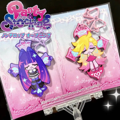 Anime Panty Stocking with Garterbelt Cosplay Keychain | SAMAG